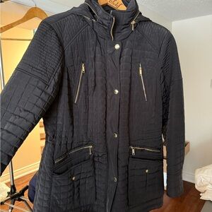 Michael Kors Black Quilted Puffer Jacket